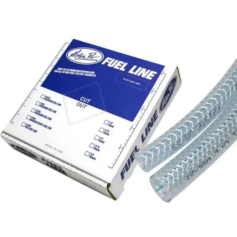 12-0011 Braided Vinyl Fuel Line 5/16"X25'
