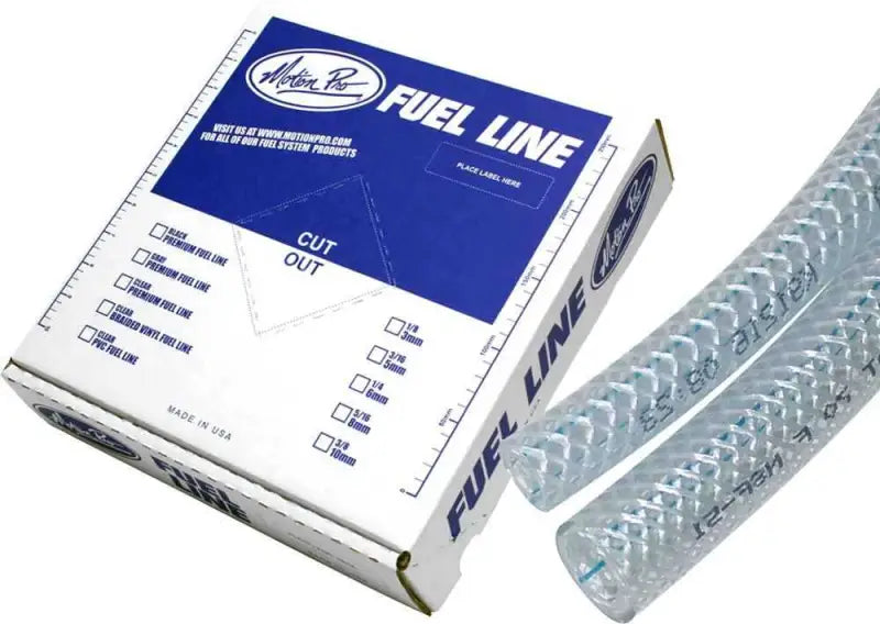 12-0011 Braided Vinyl Fuel Line 5/16"X25'