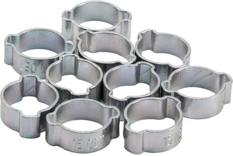 12-0028 Steel 9/16" O Clips 10/Pk