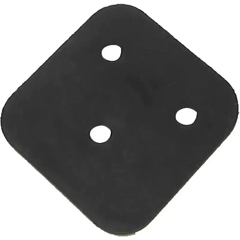 12-0049-RF License Plate Rubber Mount Flat Style 5pk
