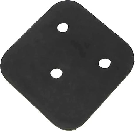 12-0049-RF License Plate Rubber Mount Flat Style 5pk
