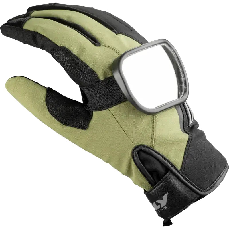 12-165-15 Velcro Glove Mirror Oval 