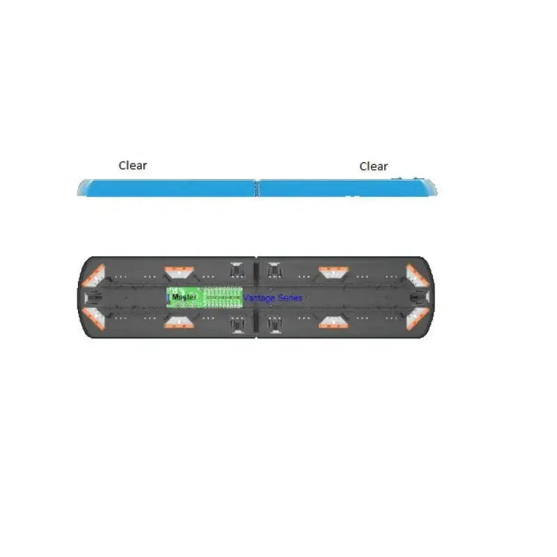 12-50115-ES Ecco Elect 48' Led Lightbar - 8 Amber Modules