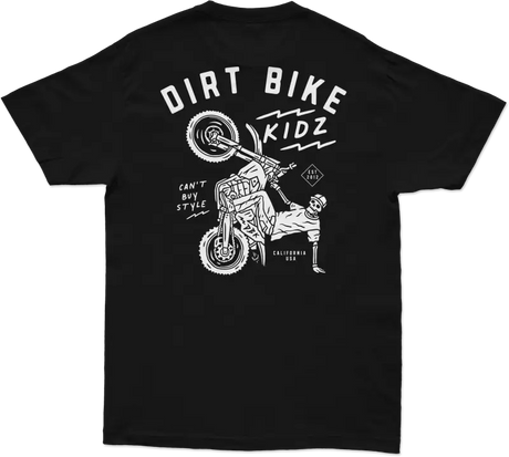 12 O'clock Tee Black Lg - DBK