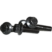 12 Point Front Rotor Bolts Black 5/16 18x1 - LYNDALL BRAKES