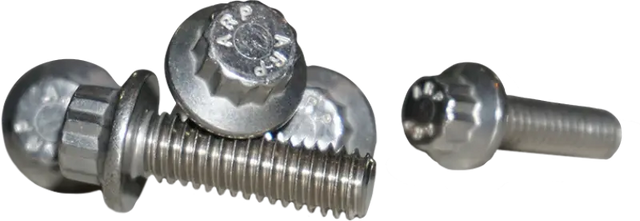 12 Point Front Rotor Bolts Machined Finish 5/16 18x1 - LYNDALL BRAKES
