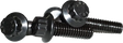 12 Point Rear Rotor Bolts Black 3/8 16x1 - LYNDALL BRAKES