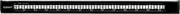 Rectangular strobe tube light with indicator lights, 12 inch blue strobe tube light