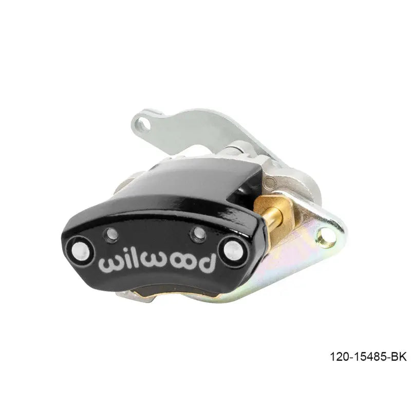 Wilwood 120-15485-BK 120-15485-BK Wilwood Caliper - MC4 Mechanical Left Hand - Black 1.19in Piston 1.10in Rotor - Black