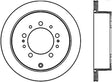 Stoptech 120.44157CRY Stoptech 08-17 Toyota Land Cruiser / 08-17 Lexus LX Rear Premium Cryo Rotor