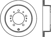 Stoptech 120.44157CRY Stoptech 08-17 Toyota Land Cruiser / 08-17 Lexus LX Rear Premium Cryo Rotor