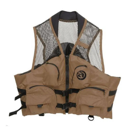 12003-04-A-BA Airhead Fishing Deluxe Series S/M Bark - PFD - Personal Floatation Device