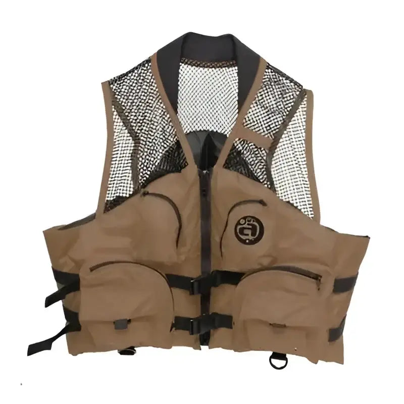 12003-04-A-BA Airhead Fishing Deluxe Series S/M Bark - PFD - Personal Floatation Device