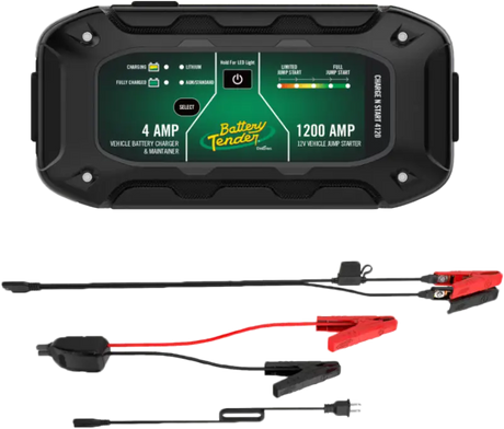 Chargenstart 4amp Btry Charger & 1200 Amp Jump Starter - BATTERY TENDER