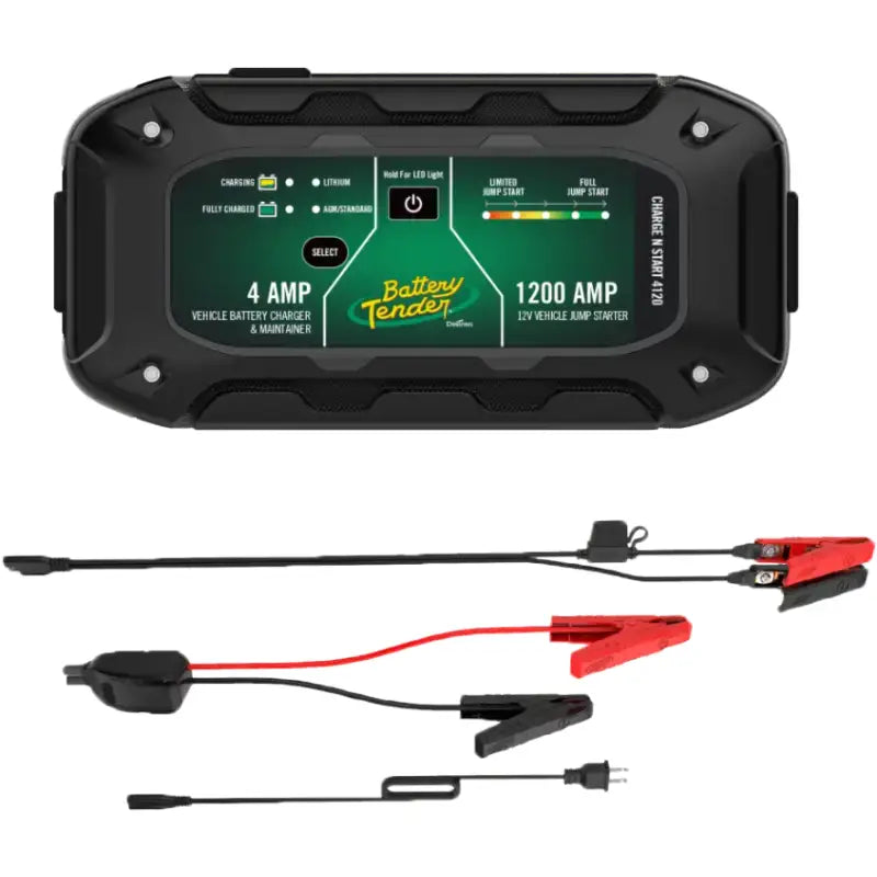 Chargenstart 4amp Btry Charger & 1200 Amp Jump Starter - BATTERY TENDER