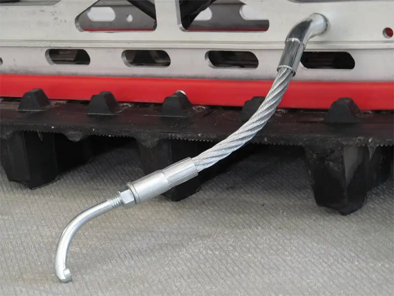Silver metal cable with hook from 1201-DF Dura Flex Ice Scratchers Kit for ice scratchers