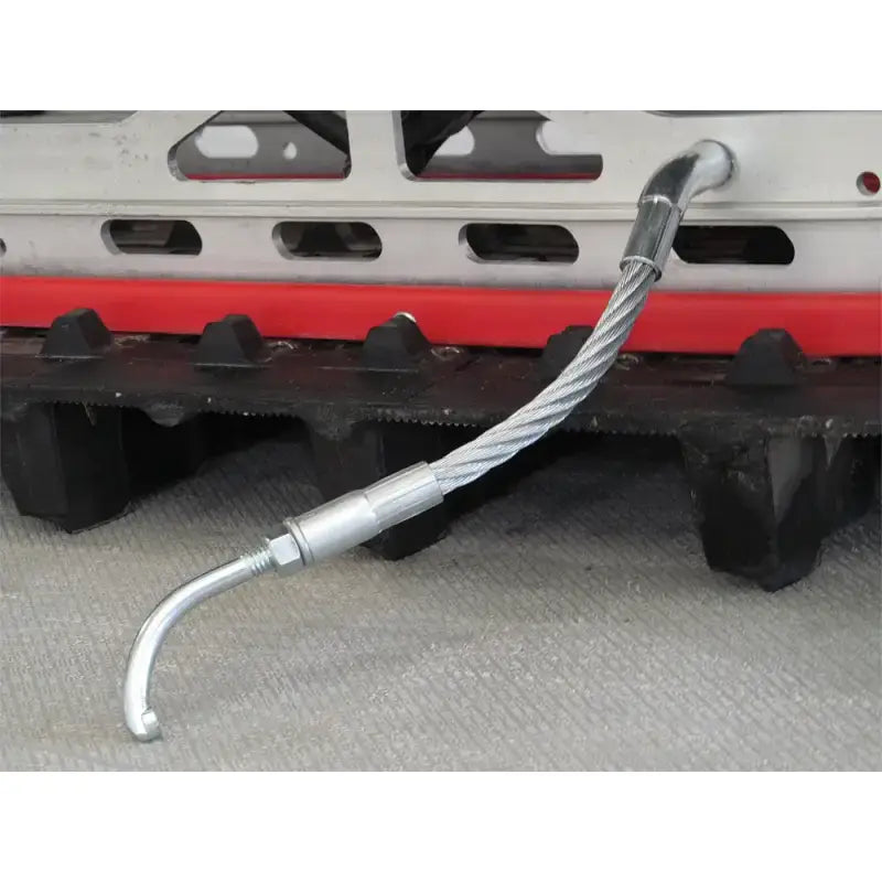 Silver metal cable with hook from 1201-DF Dura Flex Ice Scratchers Kit for ice scratchers