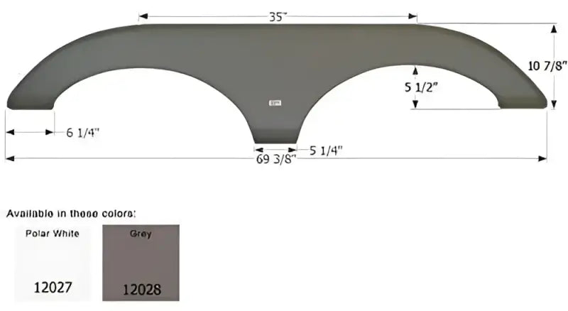 12028 Fender Skirt