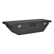 Trailfx 63" single lid truck bed cover, black diamond plate design, durable construction, secure storage for RV, automotive, powersports, off-road, marine, exterior truck accessories, interior truck bed, RV parts, cargo management, AVADA - Best Sellers