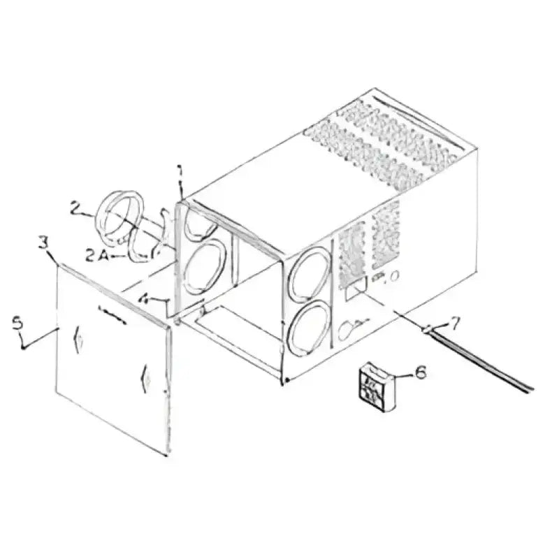 120717 Suburban Nut For Suburban Furnace NT-12SE/ NT-16SE/ NT-20SE