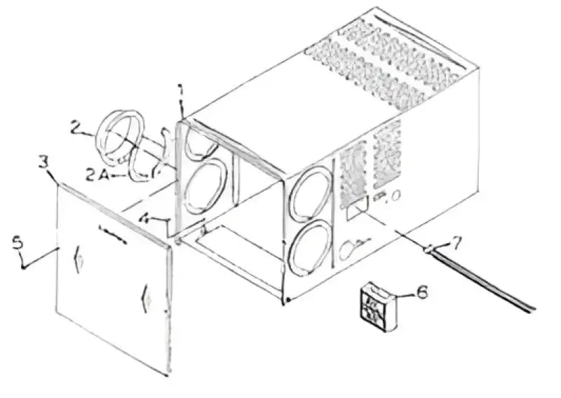 120717 Suburban Nut For Suburban Furnace NT-12SE/ NT-16SE/ NT-20SE