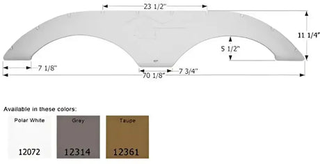 12072 Fender Skirt