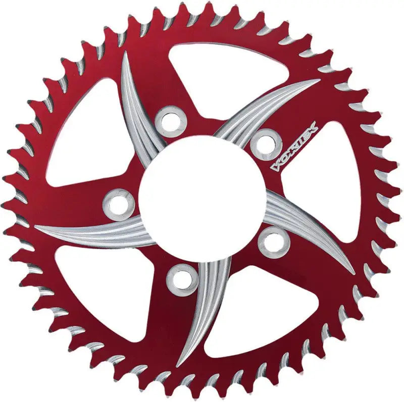 120AZR-43 Vortex Rear Cat5 Sprocket Aluminum 43T-520 Red Duc - RV and Auto Parts