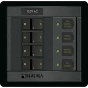 1210-BSS Blue Sea Panel 360 120Vac 4Pos Fr