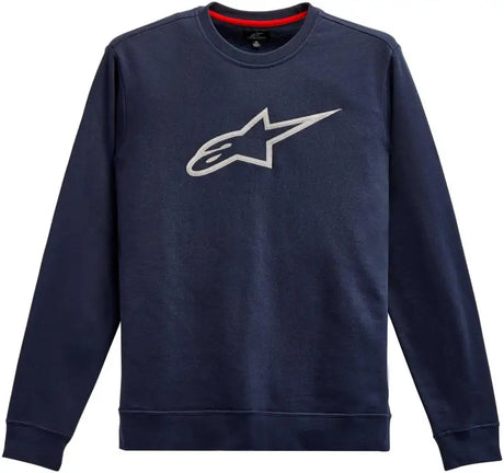 ALPINESTARS 1212-51322-7011-XXL Ageless Crew Fleece Navy/Grey 2x