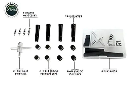 Tire valve stem repair kit for easy valve stem repair and maintenance