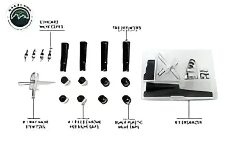 Tire valve stem repair kit for fixing valve stems easily and quickly