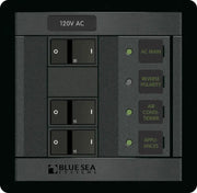 1214-BSS Blue Sea Panel 360 120Vac 2Pos W/Main Fr