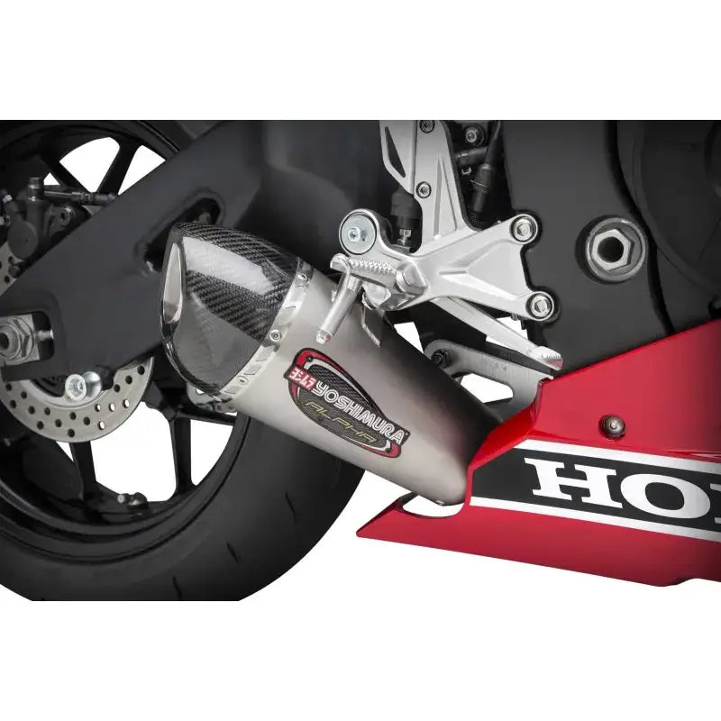 YOSHIMURA 12202AP520 Exhaust Race Alpha T Full Sys Ss Ss Cf Works
