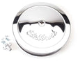 Edelbrock 1221 Edelbrock Air Cleaner Pro-Flo Series Round Steel Top Paper Element 14In Dia X 3 75In Dropped Base