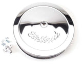 Edelbrock 1221 Edelbrock Air Cleaner Pro-Flo Series Round Steel Top Paper Element 14In Dia X 3 75In Dropped Base