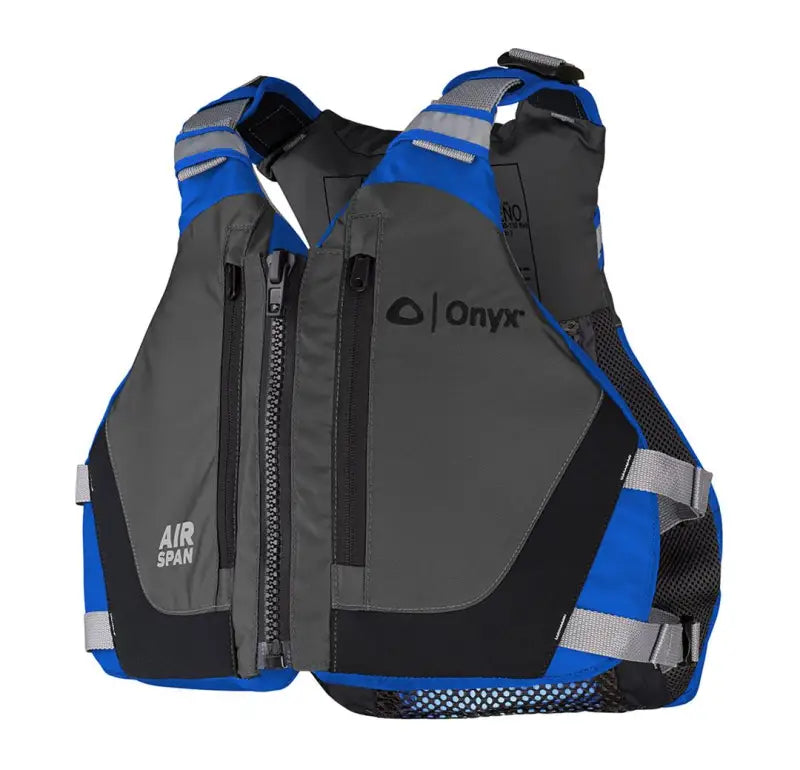 123000-500-020-23 Onyx Outdoor Air Span Breeze Paddling Kayak Vest - Pfd - Personal Floatation Device