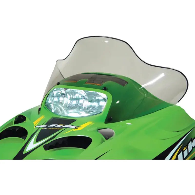 Green snowmobile front for 12333 Cobra W/S Mid Smoke RV parts & accessories