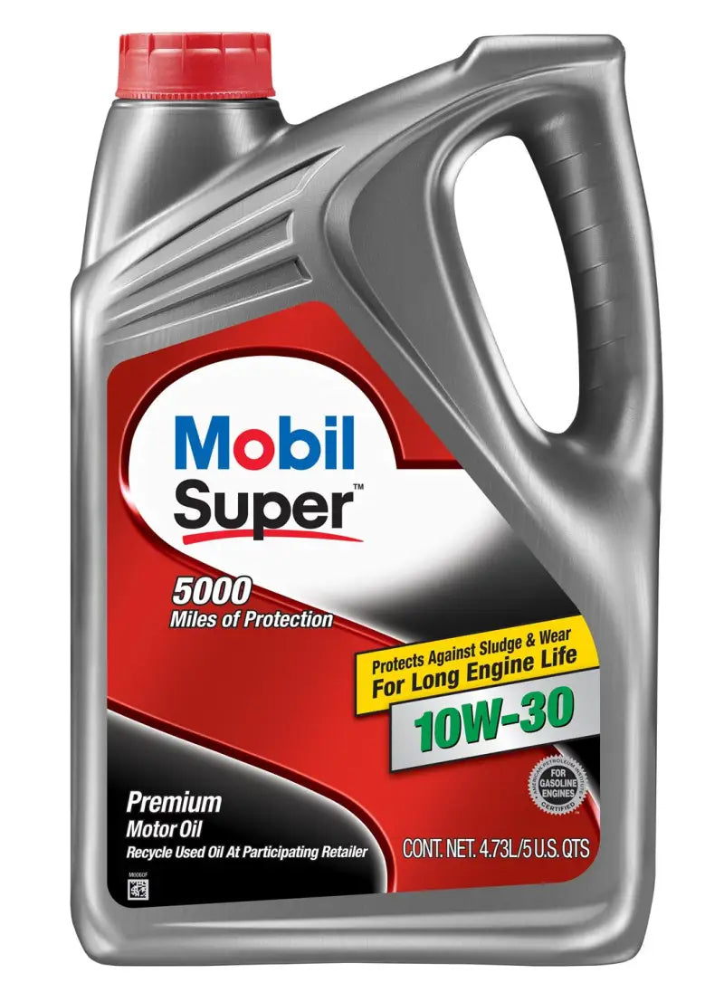 124406 Mobil Mobil Super 10W-30  - 5Qt. Jug 