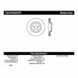 Stoptech 125.47022CRY Stoptech 05-07 Subaru Impreza WRX Sti Front High Carbon CRYO-STOP Rotor