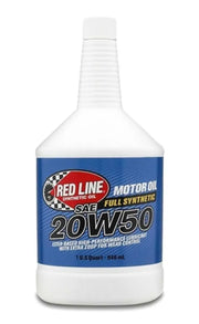 Red Line 12504-1 Red Line 20W50 Motor Oil Quart - Single
