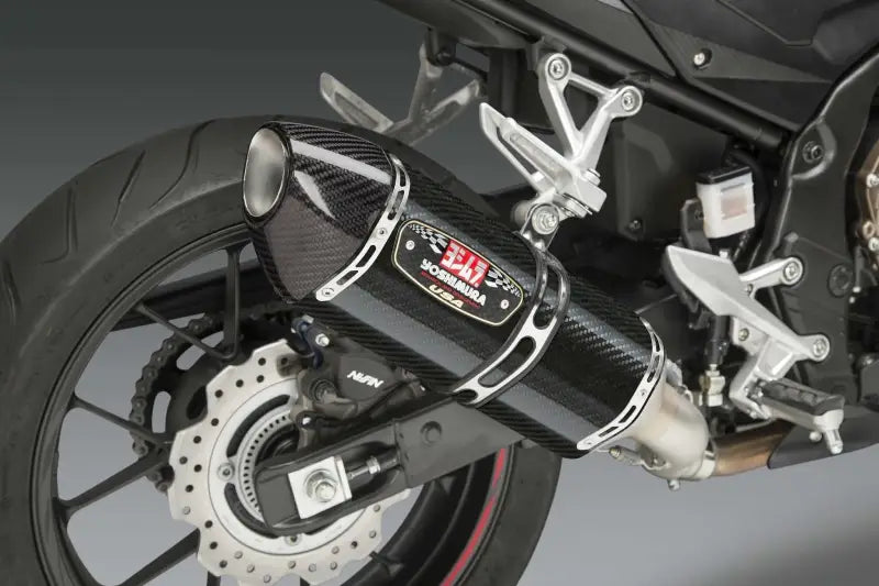 YOSHIMURA 12553B0220 Exhaust Street R 77 Slip On Ss Cf Cf Works