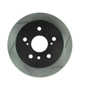 Silver 44126SL StopTech slotted brake rotor for Lexus Toyota