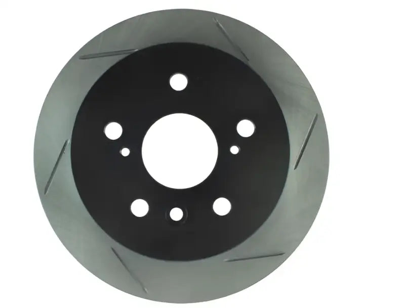 Silver 44126SL StopTech slotted brake rotor for Lexus Toyota