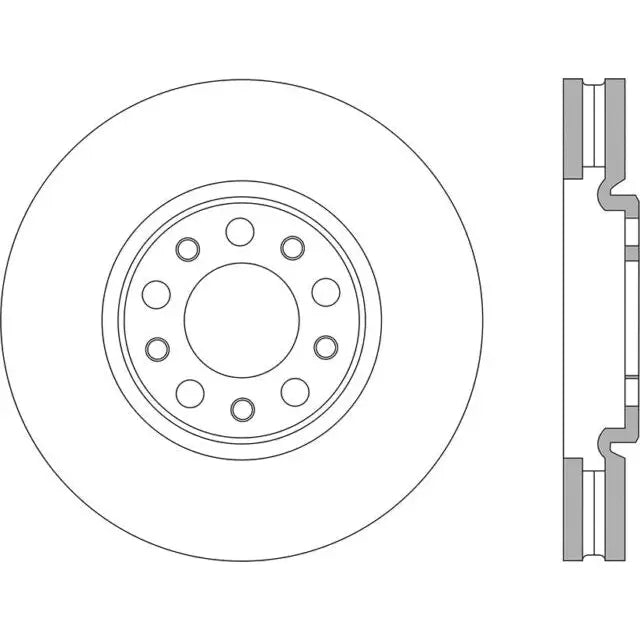 Stop Tech Brake Rotor: 126.63080CSL Stop Tech Cryo Stoptech Sport Slot