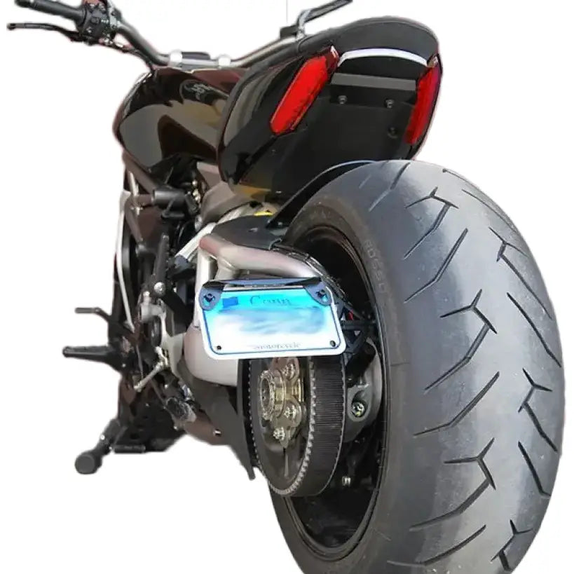 1260-SIDE Side Mount License Plate Duc