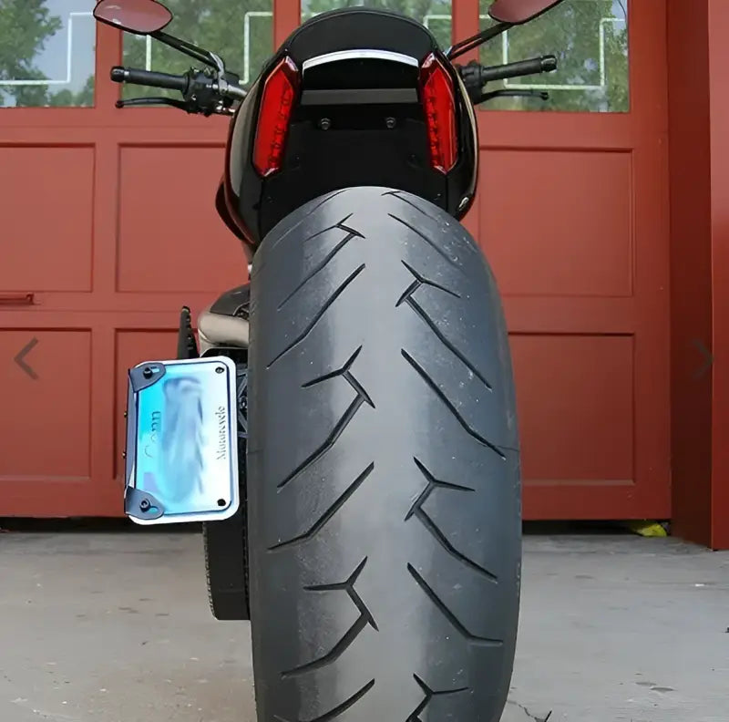 1260-SIDE Side Mount License Plate Duc