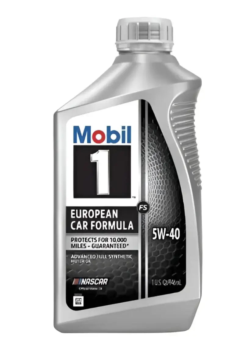 Mobil 1 FS 5W-40 Advanced Full Synthetic Motor Oil, 1L Bottle – Superior Engine Protection, Enhanced Efficiency, High Temperature Performance, Extended Engine Life for European Cars.