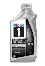 Mobil 1 FS 5W-40 Advanced Full Synthetic Motor Oil, 1L Bottle – Superior Engine Protection, Enhanced Efficiency, High Temperature Performance, Extended Engine Life for European Cars.