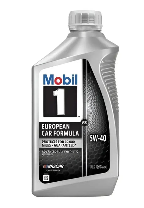 Mobil 1 FS 5W-40 Advanced Full Synthetic Motor Oil, 1L Bottle – Superior Engine Protection, Enhanced Efficiency, High Temperature Performance, Extended Engine Life for European Cars.
