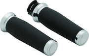 Kuryakyn 5938 Kuryakyn Thresher Grips Scout Chrome - 5938